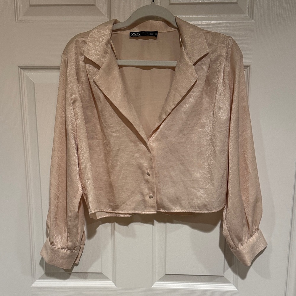 Zara Women's Shimmering Blouse